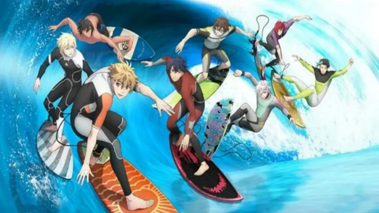 3 Menit Pertama dari Film Anime WAVE!! Surfing Yappe!! Pertama Diperlihatkan