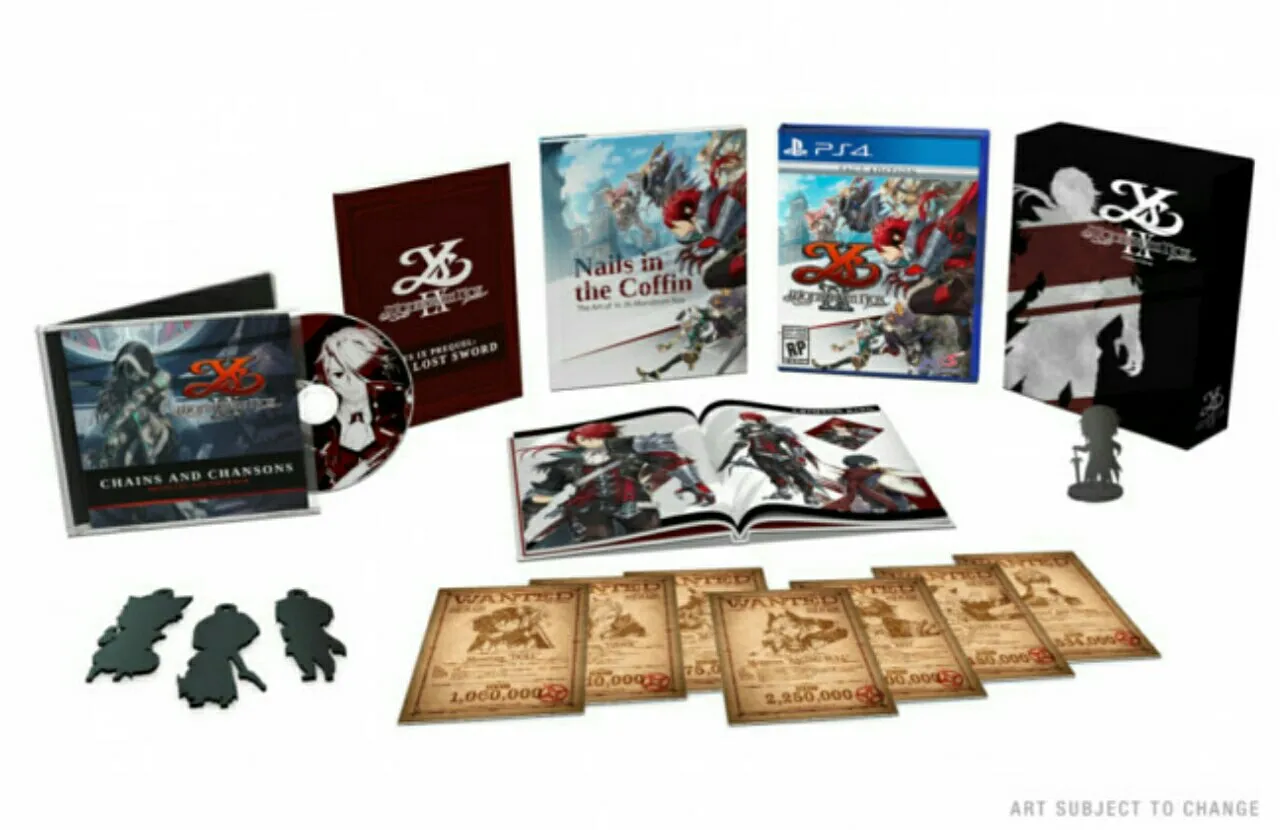 Trailer Game Ys IX: Monstrom Nox Memperlihatkan Para Karakter