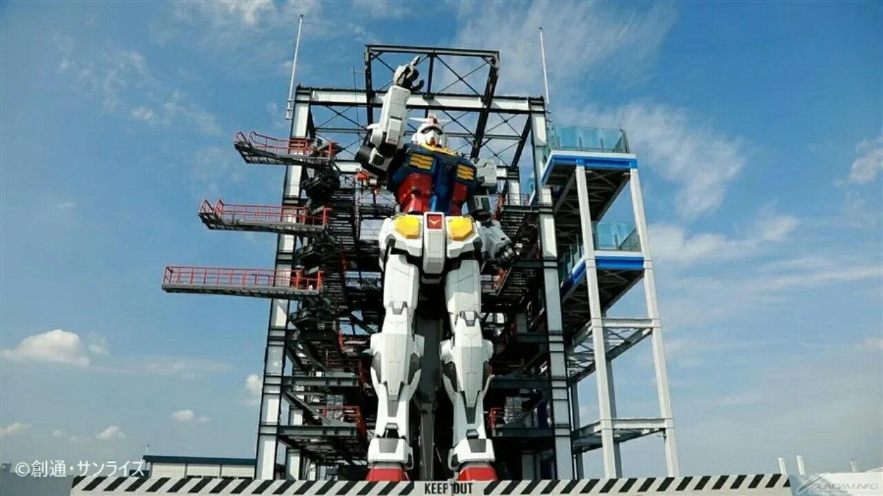 Grand Opening Patung Gundam Bergerak Ukuran Asli Sekarang Dijadwalkan untuk Tanggal 19 Desember