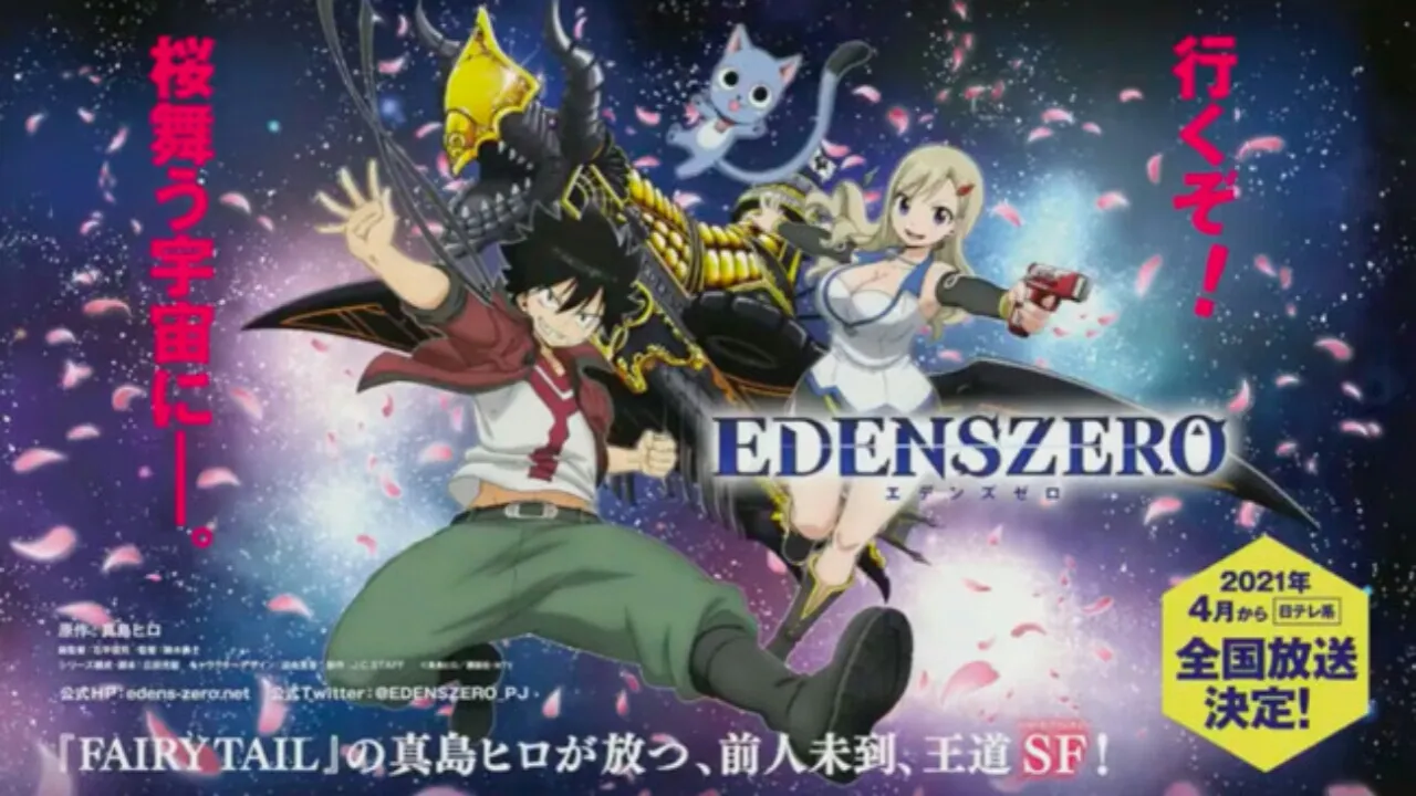 J.C. Staff Memproduksi Anime TV Edens Zero untuk Debut pada Bulan April 2021