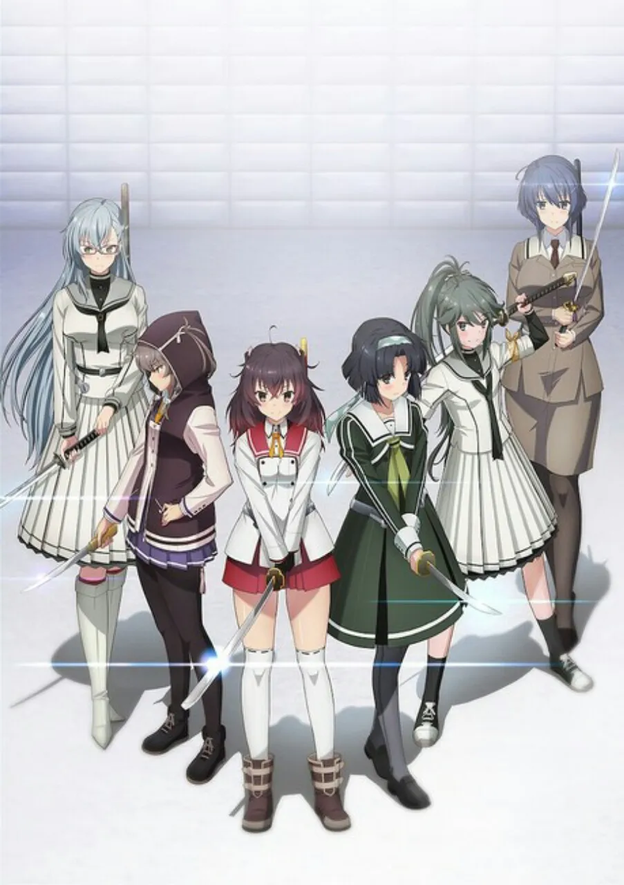 Anime Katana Maidens: Toji no Miko - Tomoshibi Ungkap Video Promosi Kedua, Staf Lainnya, Penyanyi Lagu Tema, dan Tanggal Debutnya
