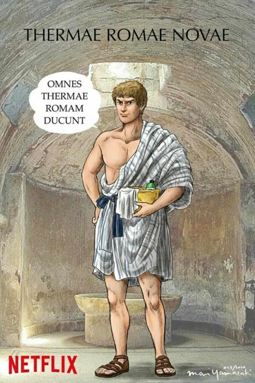 Manga Komedi Thermae Romae Dapatkan Anime untuk 2021 di Netflix