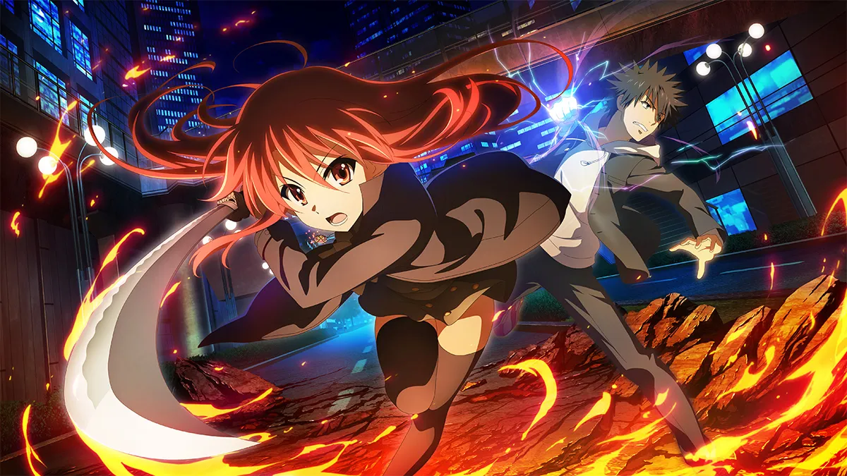 Rayakan 15 Tahun Animenya, Shakugan no Shana Berkolaborasi Dengan Game Ponsel Pintar To Aru Majutsu Index