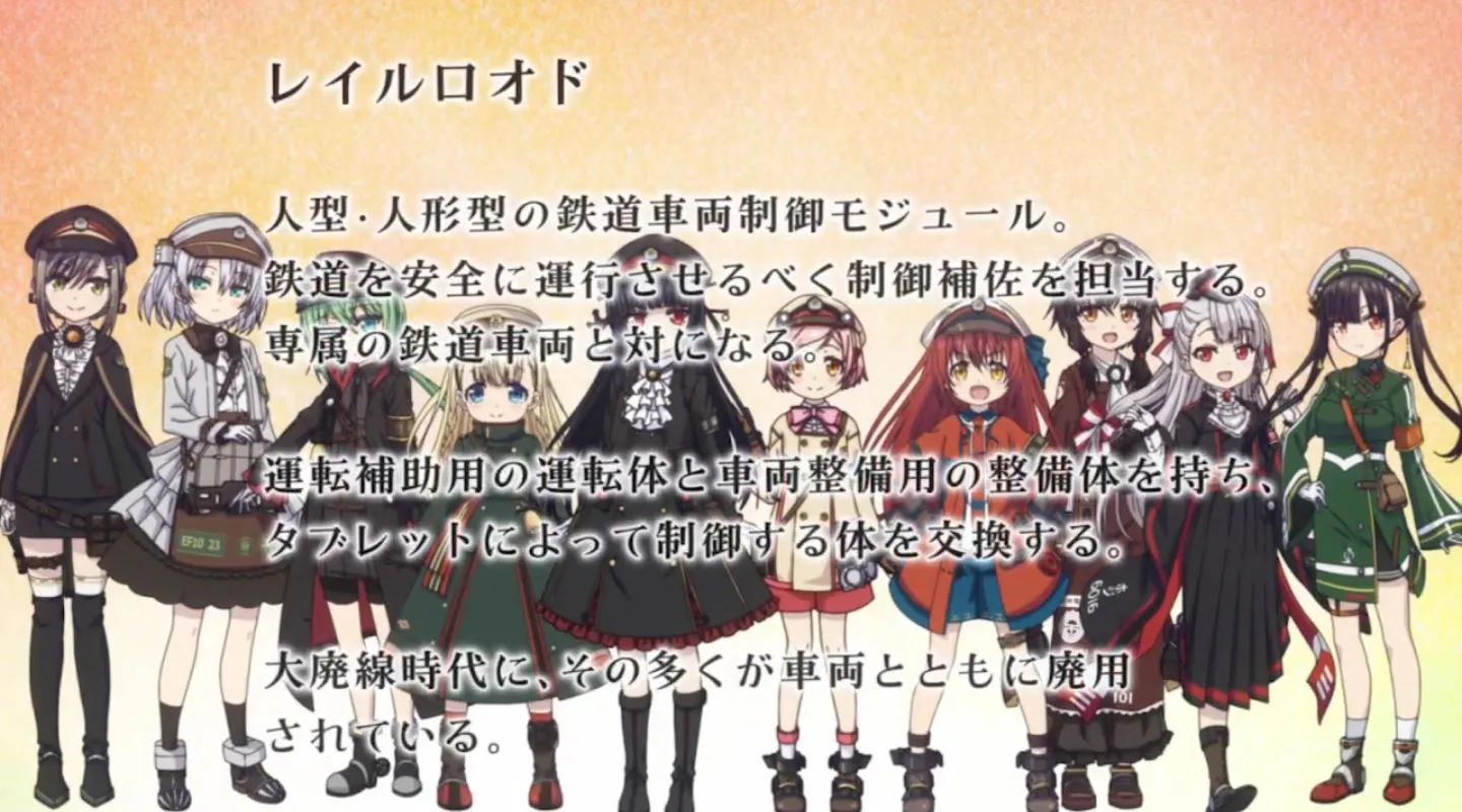 Siap-Siap Overdosis Melihat Gadis Kereta Moe Dari Anime Rail Romanesque Adaptasi Maitetsu