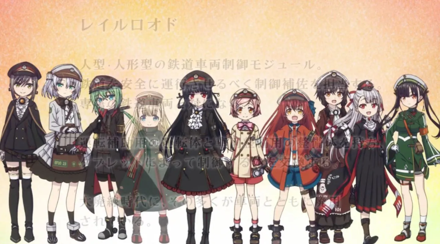 Siap-Siap Overdosis Melihat Gadis Kereta Moe Dari Anime Rail Romanesque Adaptasi Maitetsu