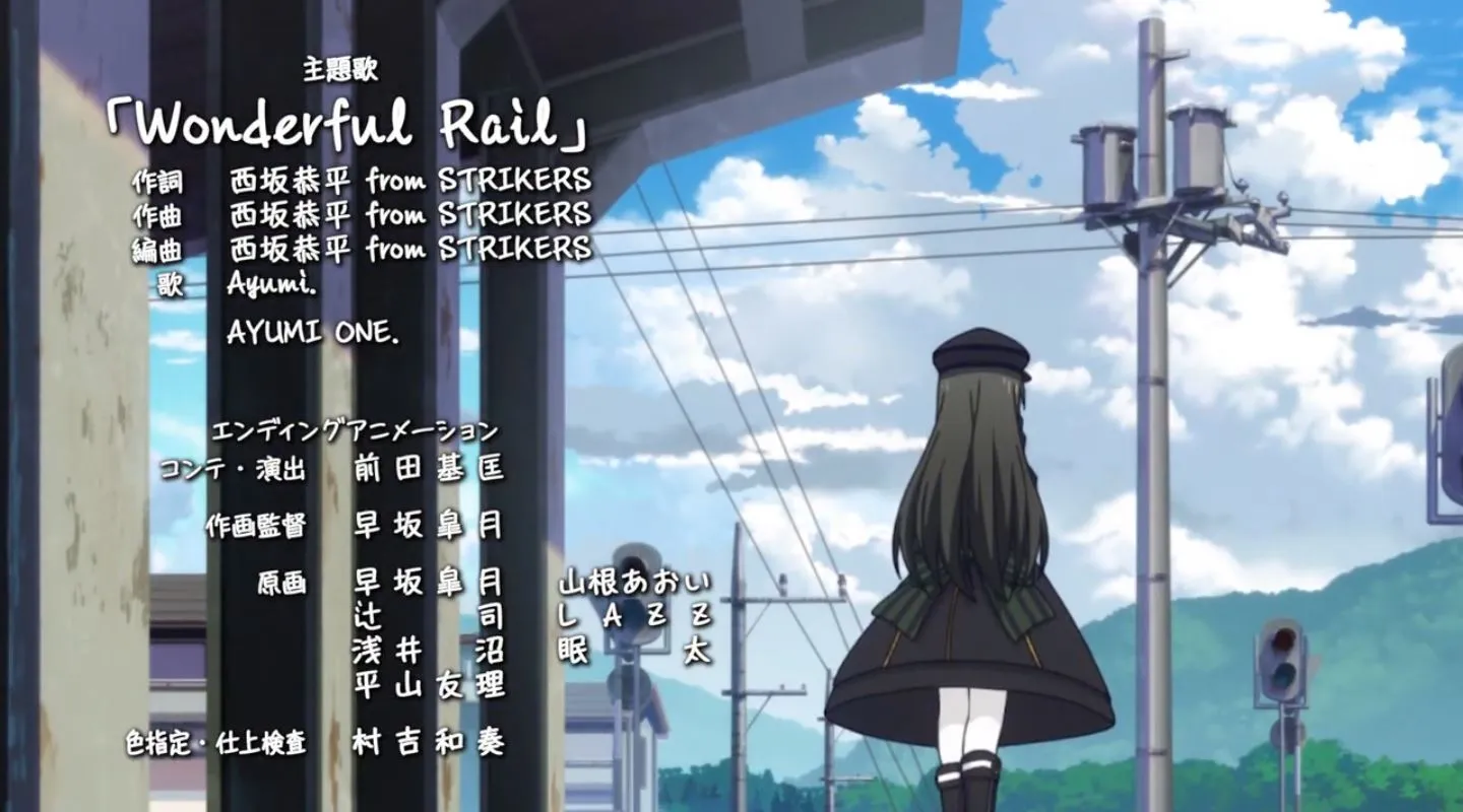 Siap-Siap Overdosis Melihat Gadis Kereta Moe Dari Anime Rail Romanesque Adaptasi Maitetsu