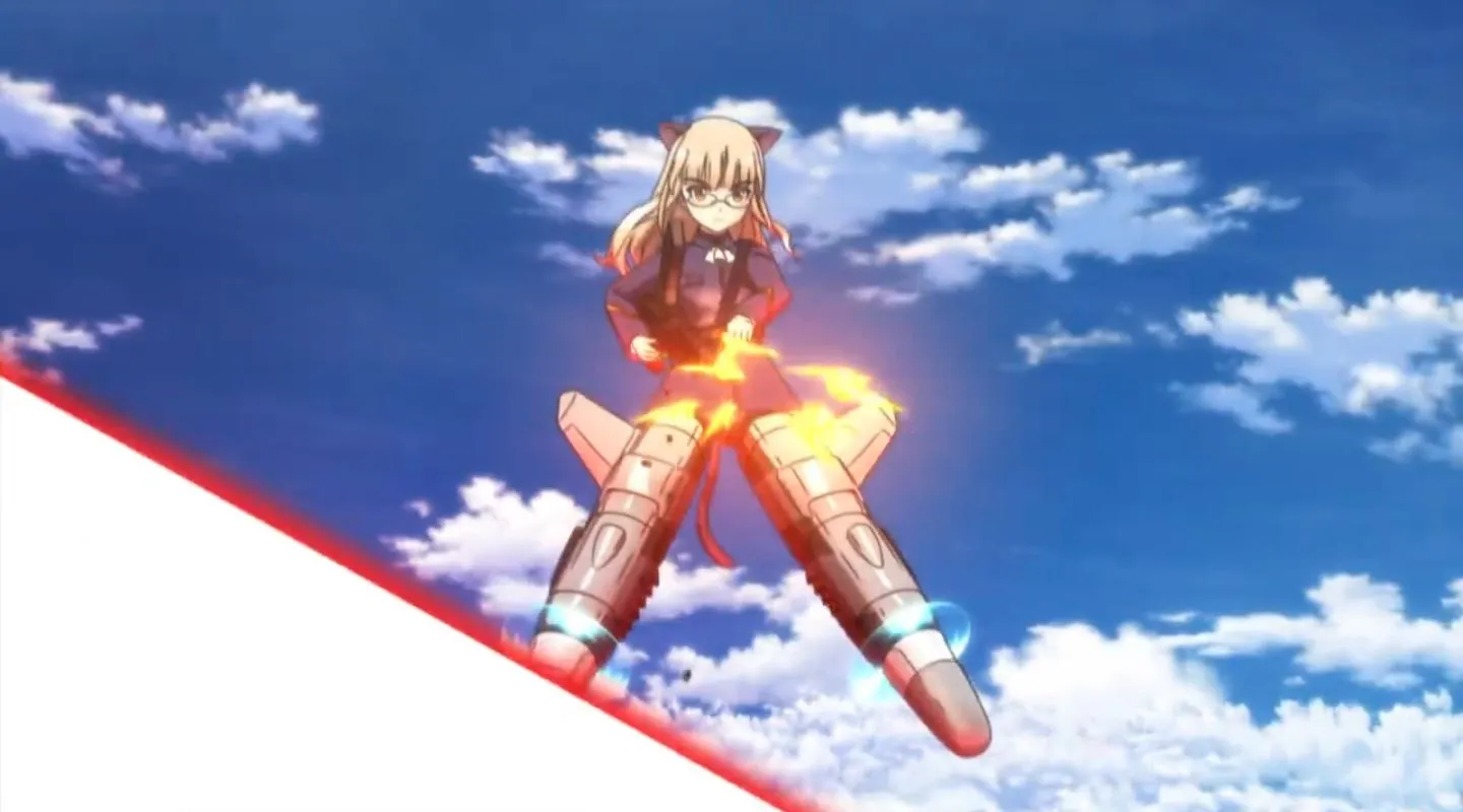 Nikmati Keindahan Cuplikan Pantsu Dari Anime Strike Witches Road to Berlin