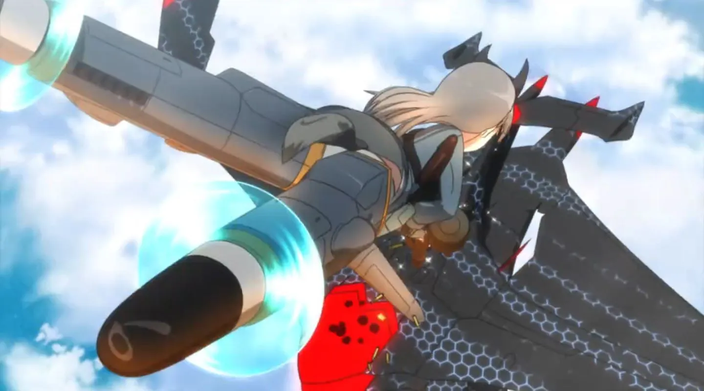 Nikmati Keindahan Cuplikan Pantsu Dari Anime Strike Witches Road to Berlin