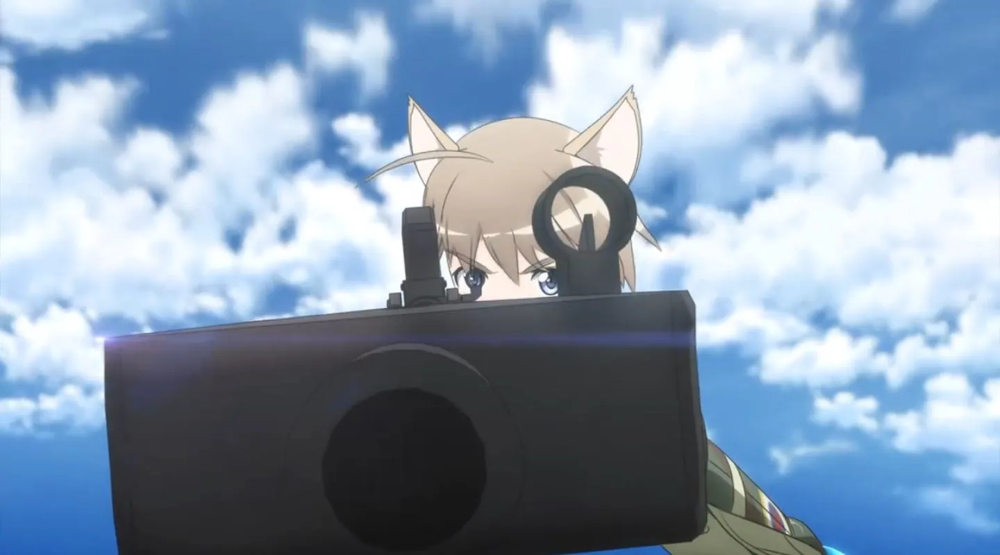 Nikmati Keindahan Cuplikan Pantsu Dari Anime Strike Witches Road to Berlin