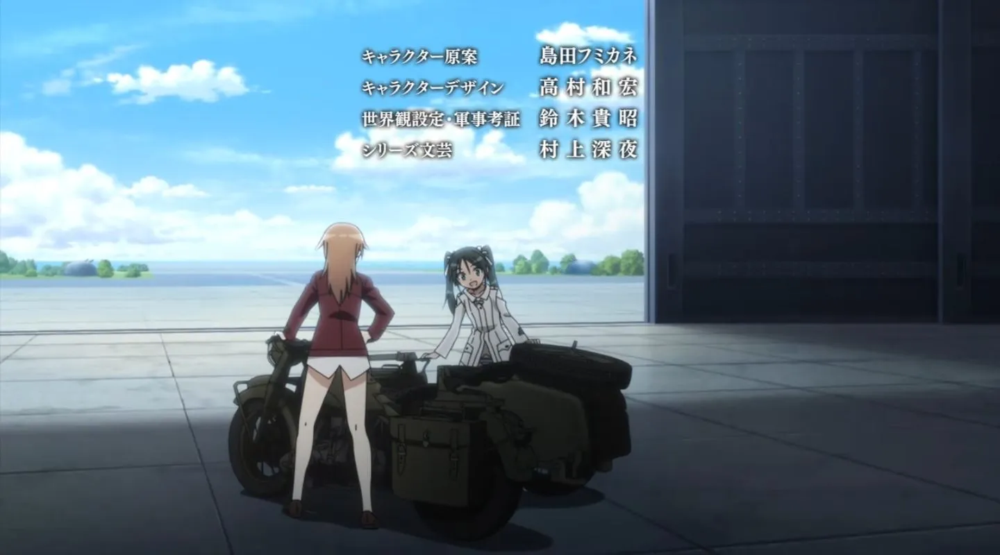 Nikmati Keindahan Cuplikan Pantsu Dari Anime Strike Witches Road to Berlin
