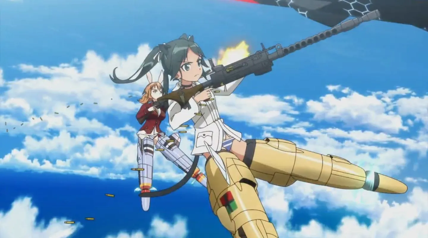 Nikmati Keindahan Cuplikan Pantsu Dari Anime Strike Witches Road to Berlin