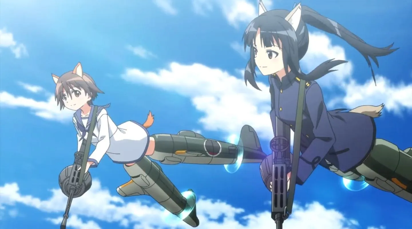 Nikmati Keindahan Cuplikan Pantsu Dari Anime Strike Witches Road to Berlin