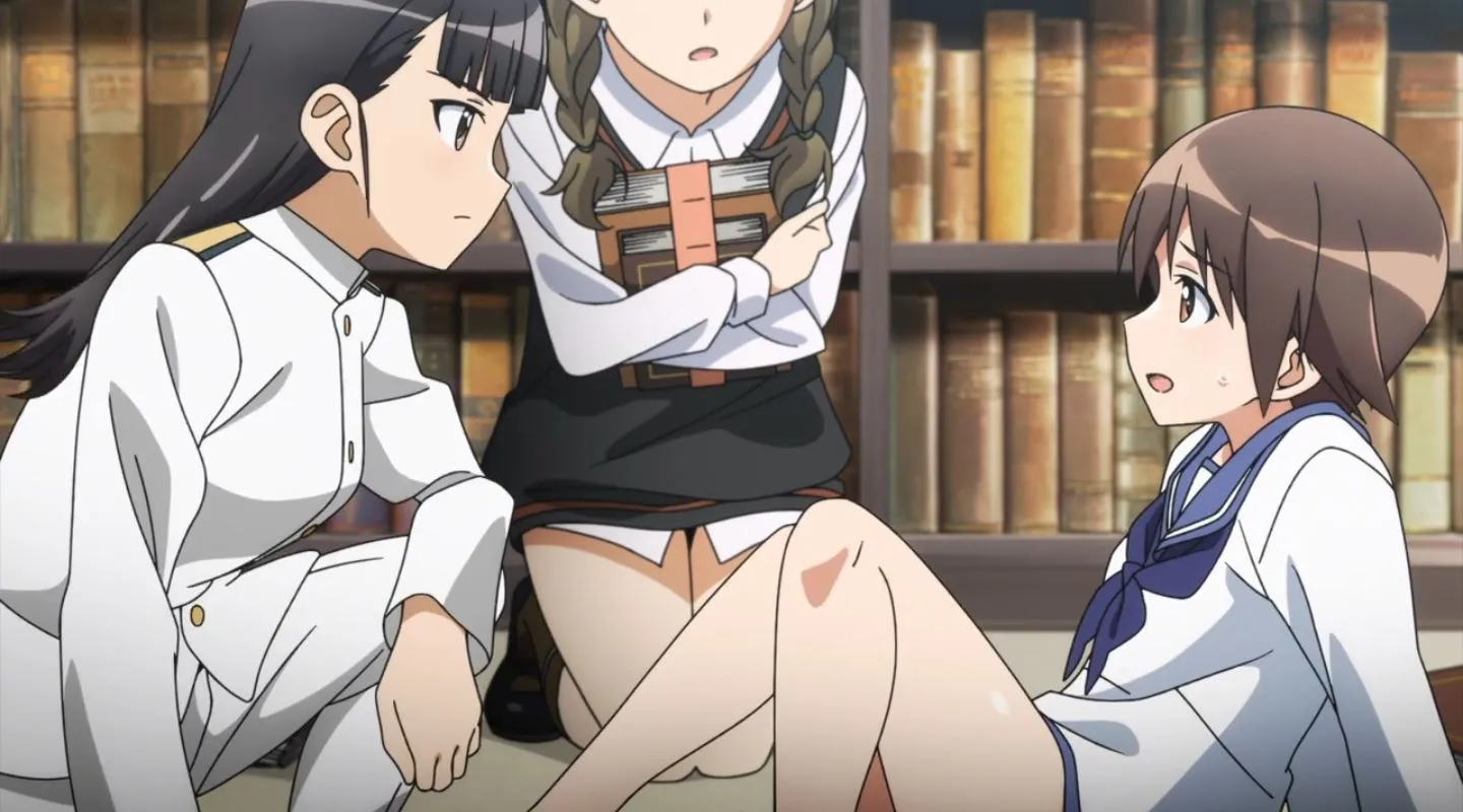 Nikmati Keindahan Cuplikan Pantsu Dari Anime Strike Witches Road to Berlin
