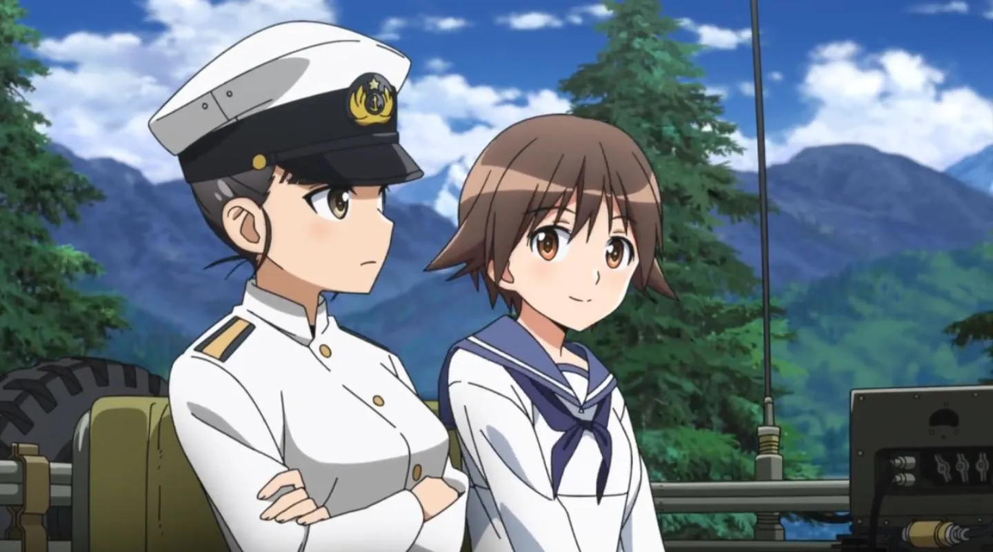 Nikmati Keindahan Cuplikan Pantsu Dari Anime Strike Witches Road to Berlin