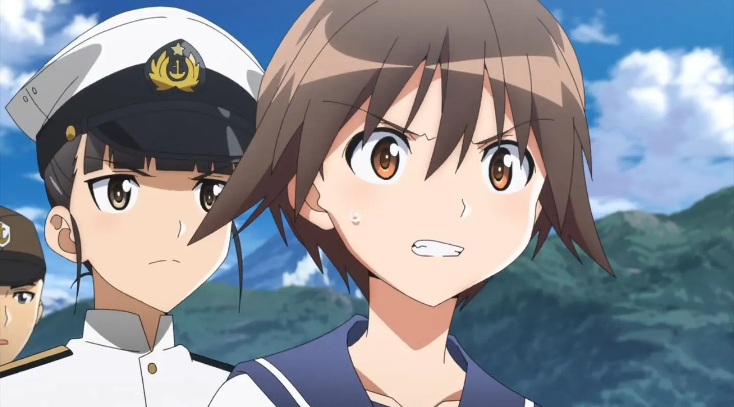 Nikmati Keindahan Cuplikan Pantsu Dari Anime Strike Witches Road to Berlin