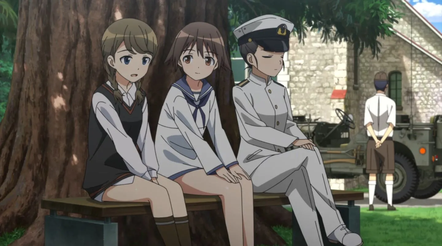 Nikmati Keindahan Cuplikan Pantsu Dari Anime Strike Witches Road to Berlin