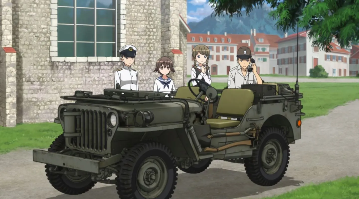 Nikmati Keindahan Cuplikan Pantsu Dari Anime Strike Witches Road to Berlin