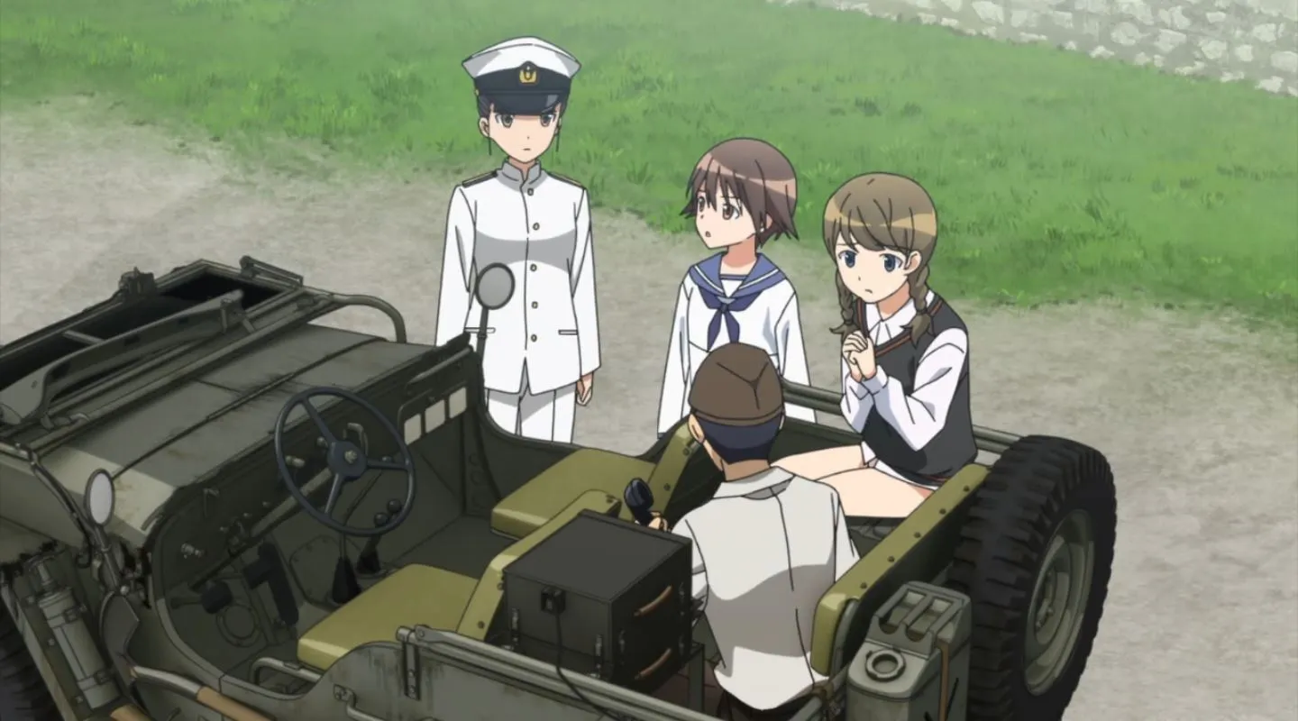 Nikmati Keindahan Cuplikan Pantsu Dari Anime Strike Witches Road to Berlin