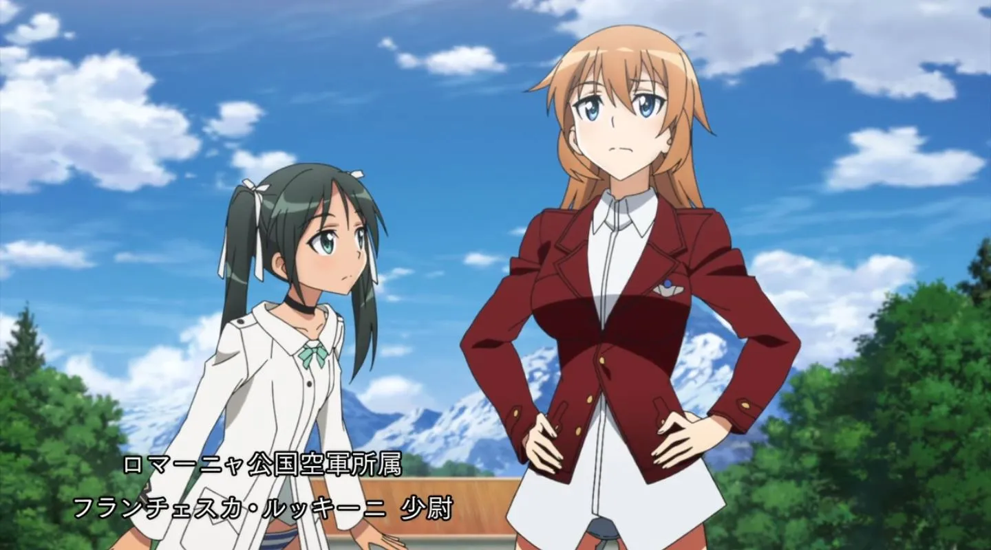 Nikmati Keindahan Cuplikan Pantsu Dari Anime Strike Witches Road to Berlin