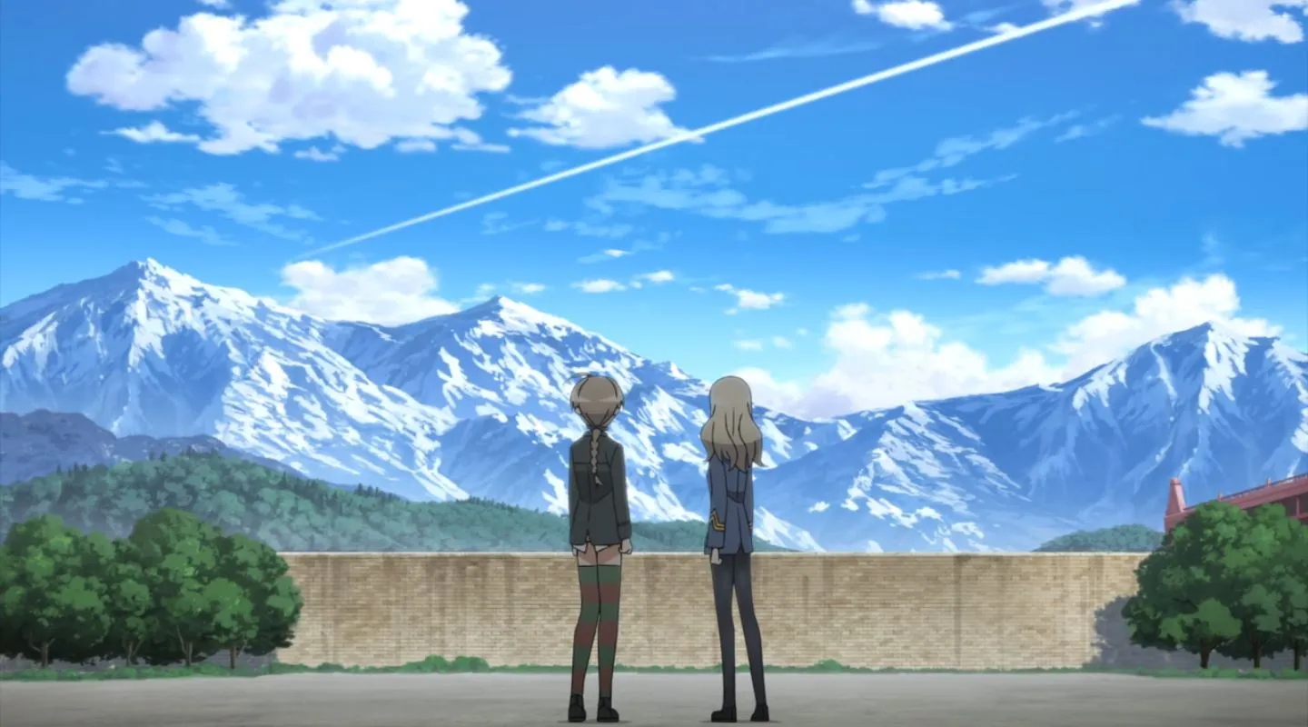Nikmati Keindahan Cuplikan Pantsu Dari Anime Strike Witches Road to Berlin