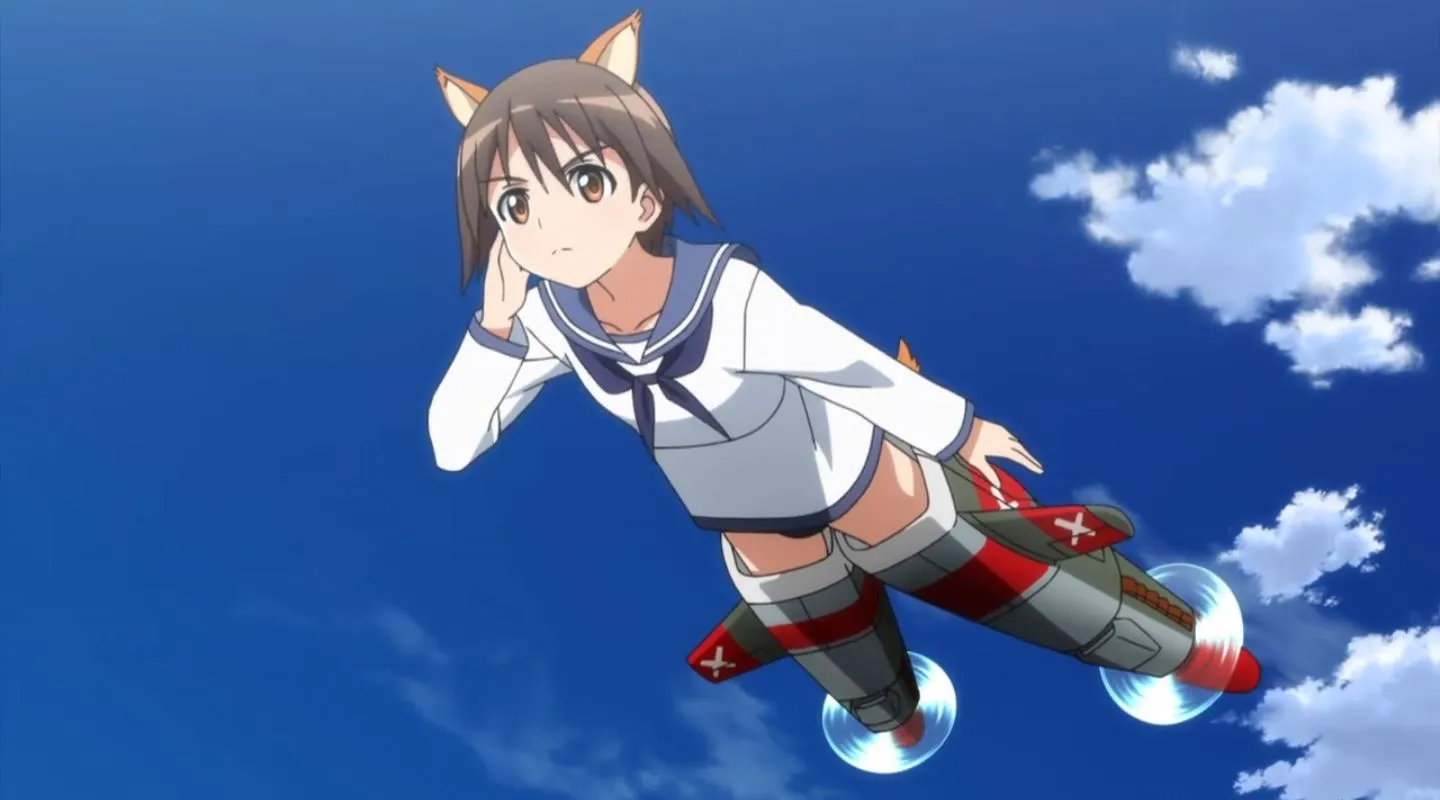 Nikmati Keindahan Cuplikan Pantsu Dari Anime Strike Witches Road to Berlin