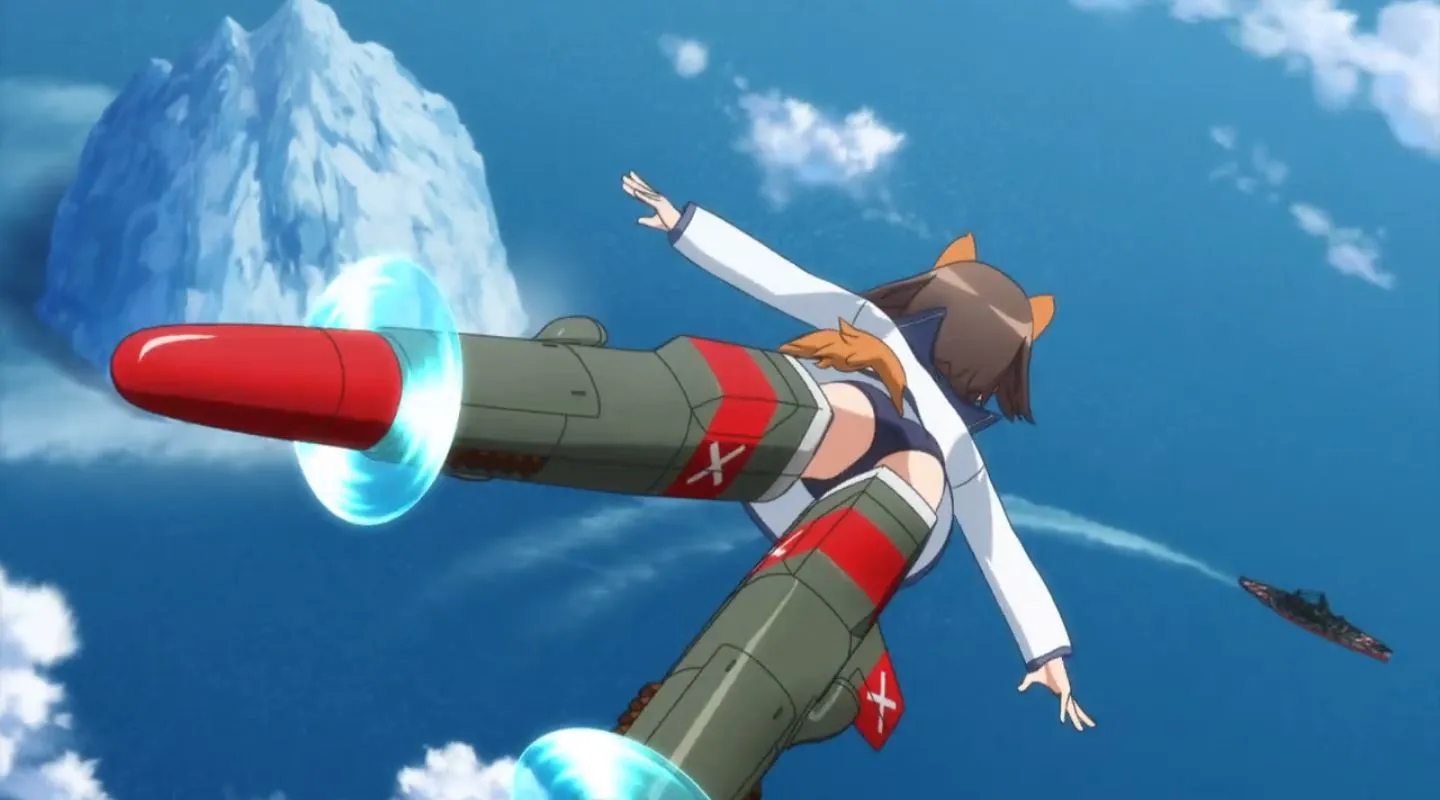 Nikmati Keindahan Cuplikan Pantsu Dari Anime Strike Witches Road to Berlin