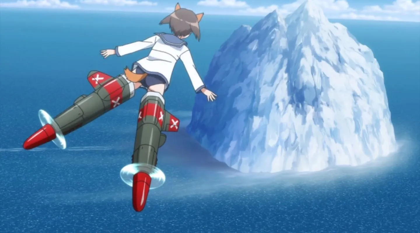 Nikmati Keindahan Cuplikan Pantsu Dari Anime Strike Witches Road to Berlin