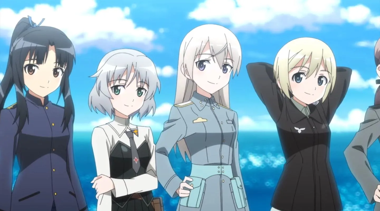 Nikmati Keindahan Cuplikan Pantsu Dari Anime Strike Witches Road to Berlin