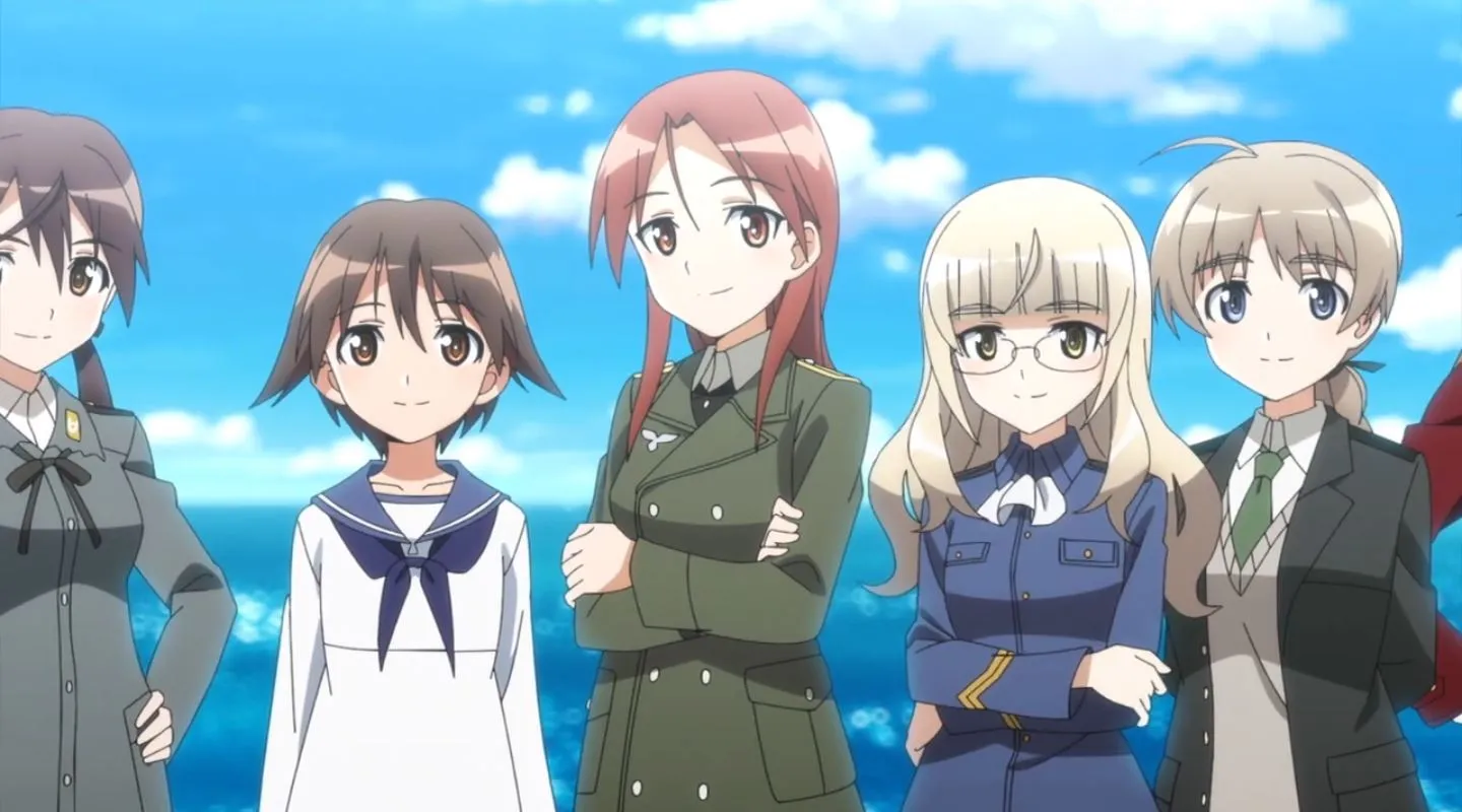 Nikmati Keindahan Cuplikan Pantsu Dari Anime Strike Witches Road to Berlin