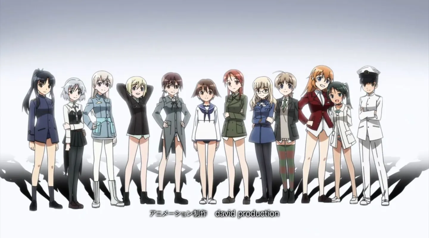 Nikmati Keindahan Cuplikan Pantsu Dari Anime Strike Witches Road to Berlin