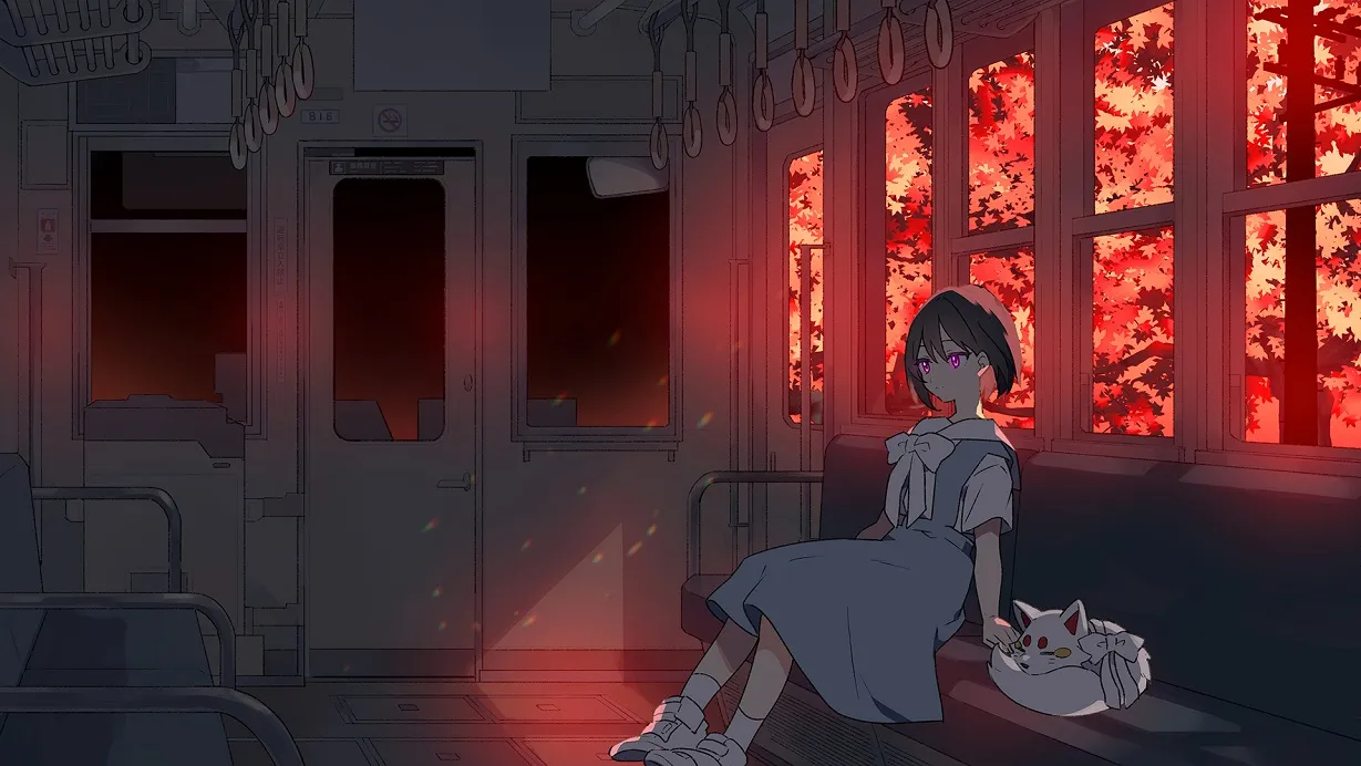 Lofi Anime Chill / Hip Hop Radio "KITSUNE-TSUKI", yang Terkadang Berubah Menjadi Merah Dengan Dedaunan Musim Gugur Seperti Kyoto Saat ini, Telah Memulai Siaran Langsung di YouTube!