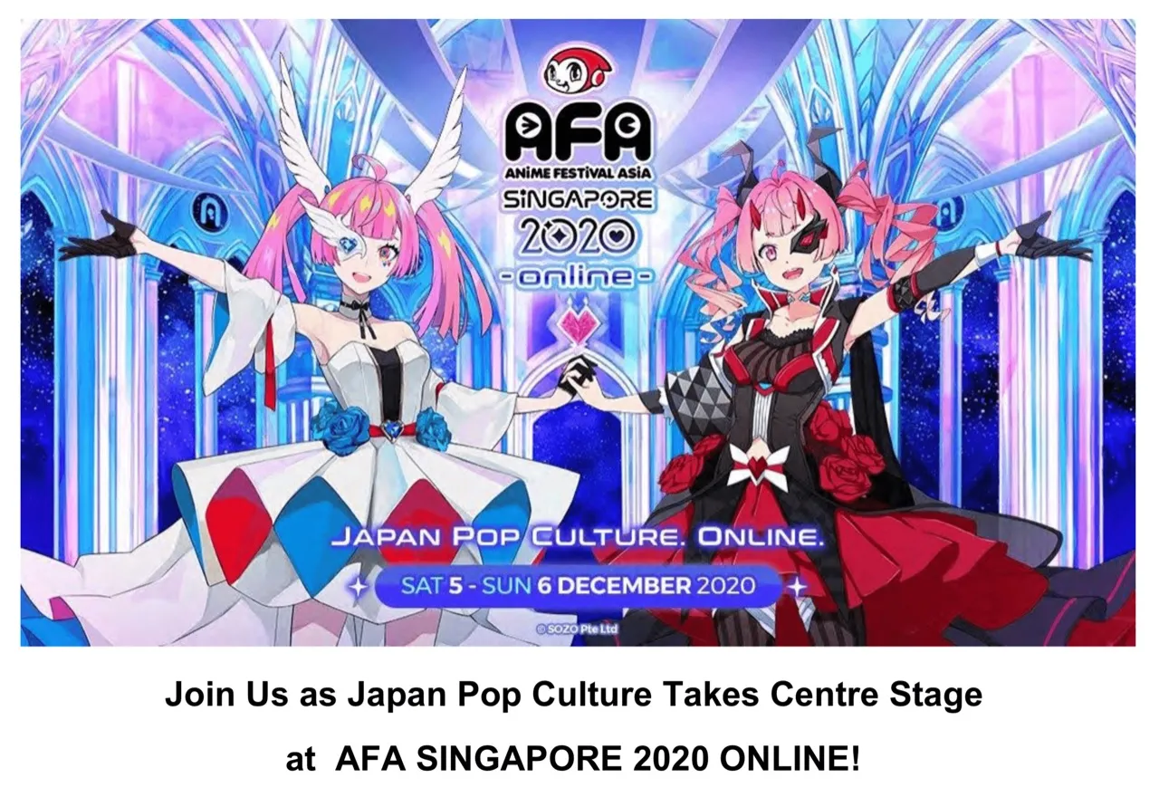 Anime Festival Asia - Singapore 2020 LINE UP J-Pop Idol & Puluhan Konten Siap Gempur AFA Fans Dalam Format Online!
