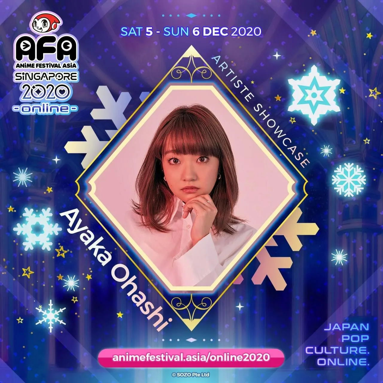 Japan Idol Group 22/7, Moona Hoshinova, Ayaka Ohashi, dan Lebih Banyak Lagi Musisi & Idol Favorit Tampil di Stage Virtual AFA!