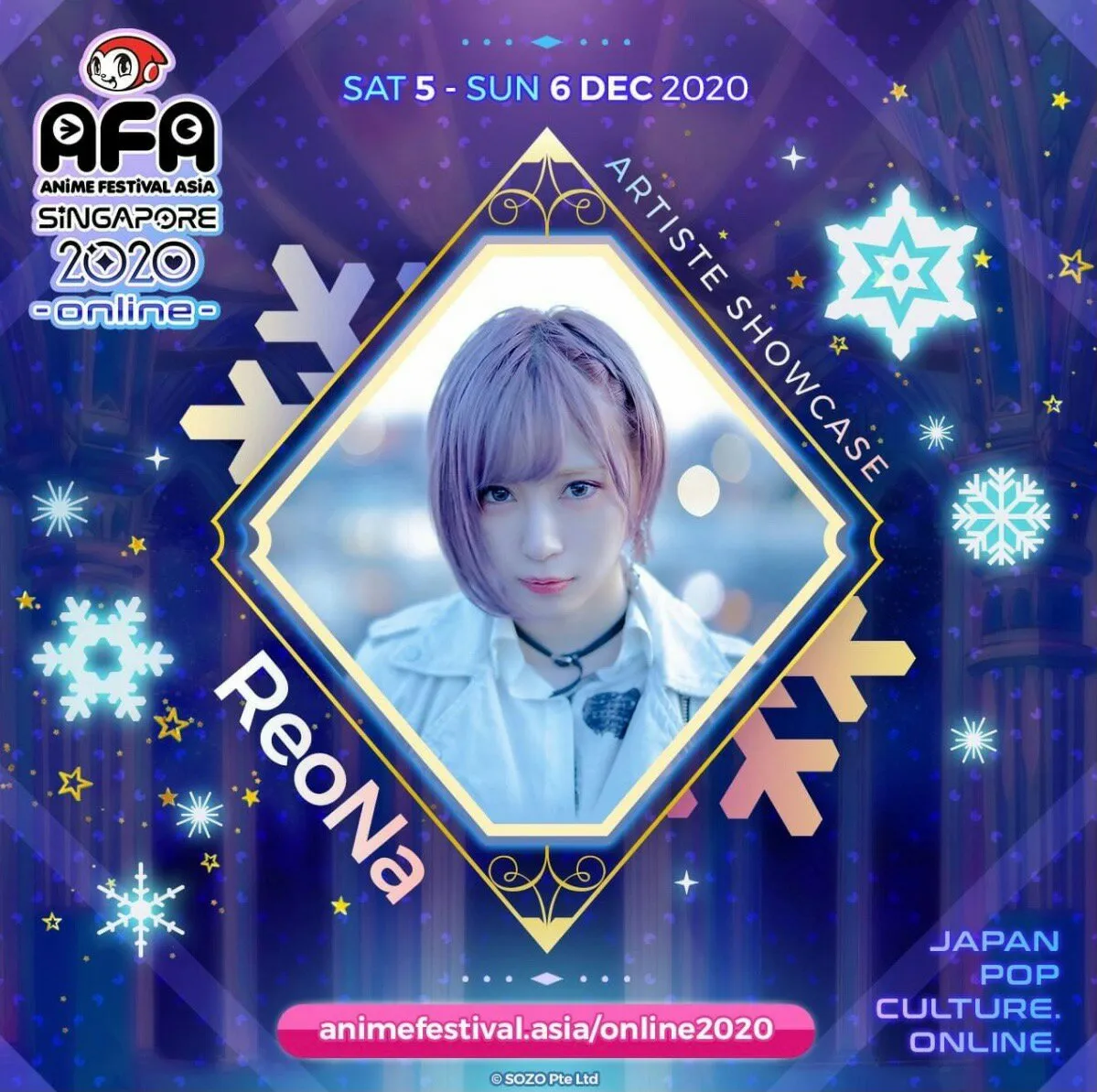 Japan Idol Group 22/7, Moona Hoshinova, Ayaka Ohashi, dan Lebih Banyak Lagi Musisi & Idol Favorit Tampil di Stage Virtual AFA!