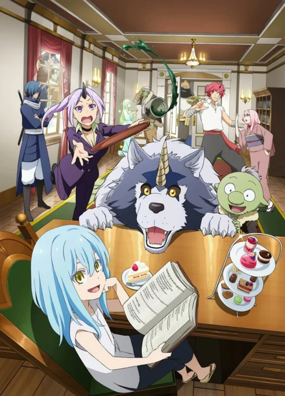 Anime Tensura Nikki Ungkap Key Visual Ke-2 dan Tanggal Tayang Perdananya