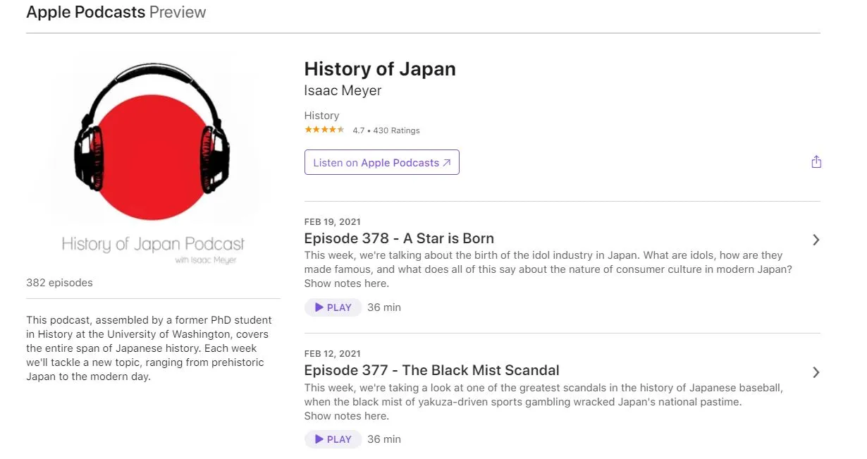 Lagi Mempelajari Keunikan Negeri Jepang? Ini 4 Podcast Yang Wajib Kamu Dengar!