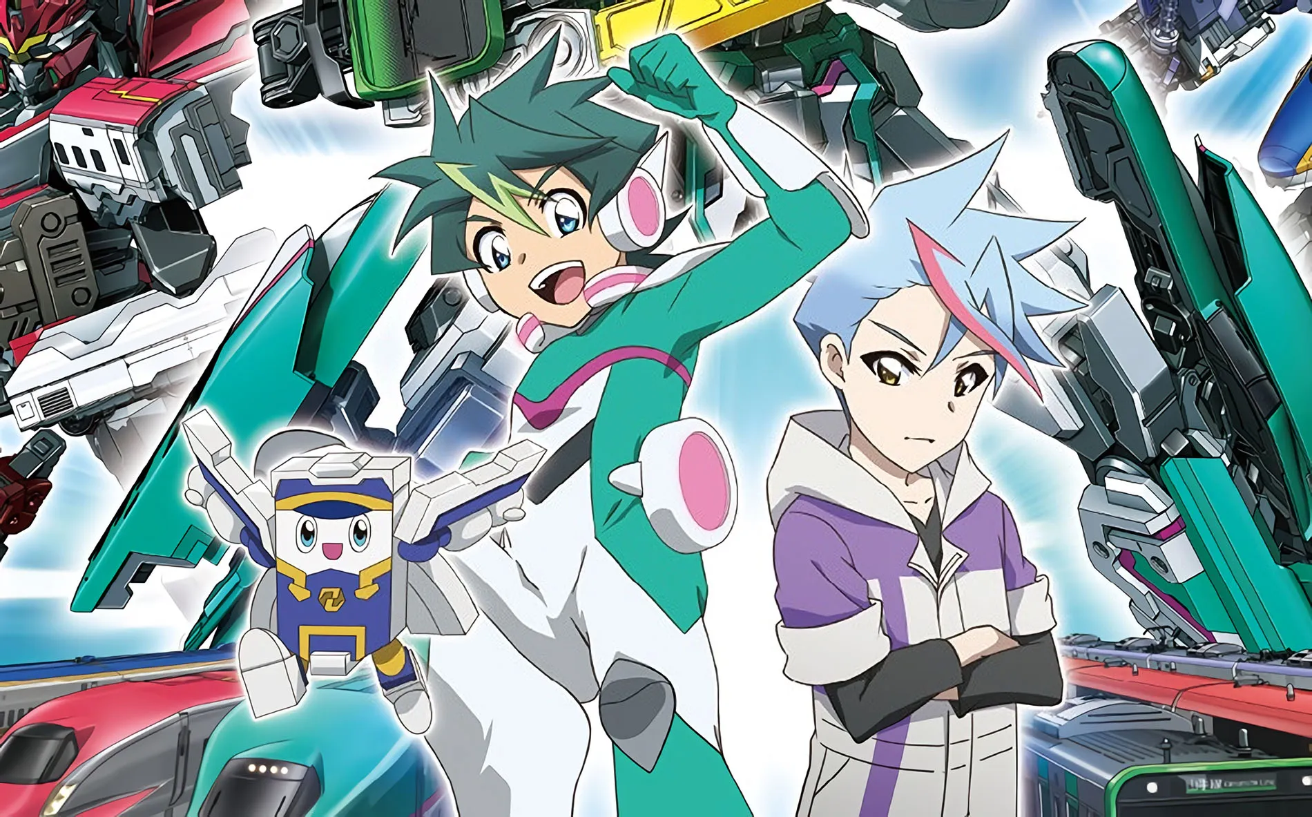 Anime TV Shinkansen Henkei Robo Shinkalion Z the Animation akan Mulai Tayang pada Bulan April