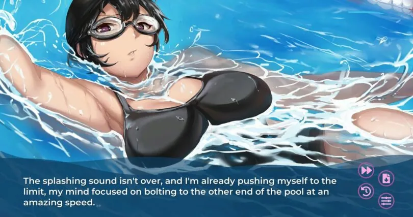 PUSH! Publication Ungkap Novel Visual Kedua Mereka, Swimmer Admiration, di Kickstarter