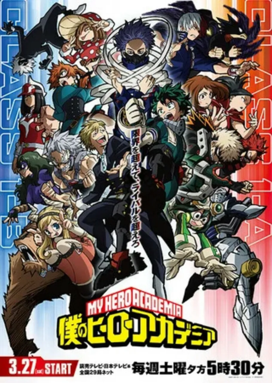 Season Ke-5 Anime My Hero Academia Memperdengarkan Lagu Pembukanya dalam Video Promosi Baru