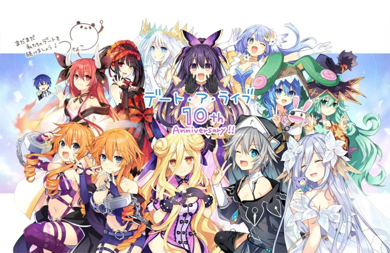 Anime Date A Live Rilis Video Teaser Baru untuk Season 4 dan Video Suara untuk Perayaan Ulang Tahun Ke-10