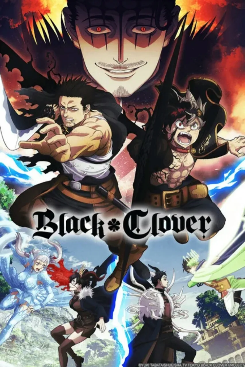 Anime Black Clover Diperankan oleh Nobuhiko Okamoto dan Hiro Shimono