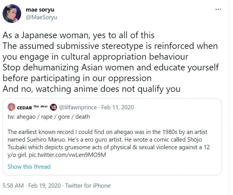Sejarah Ahegao : Polemik Rasis Hingga Kasus Asusila