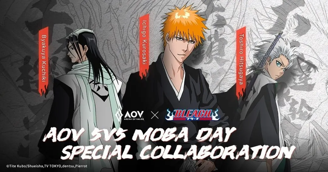Garena AOV Umumkan Kolaborasi dengan Anime Bleach