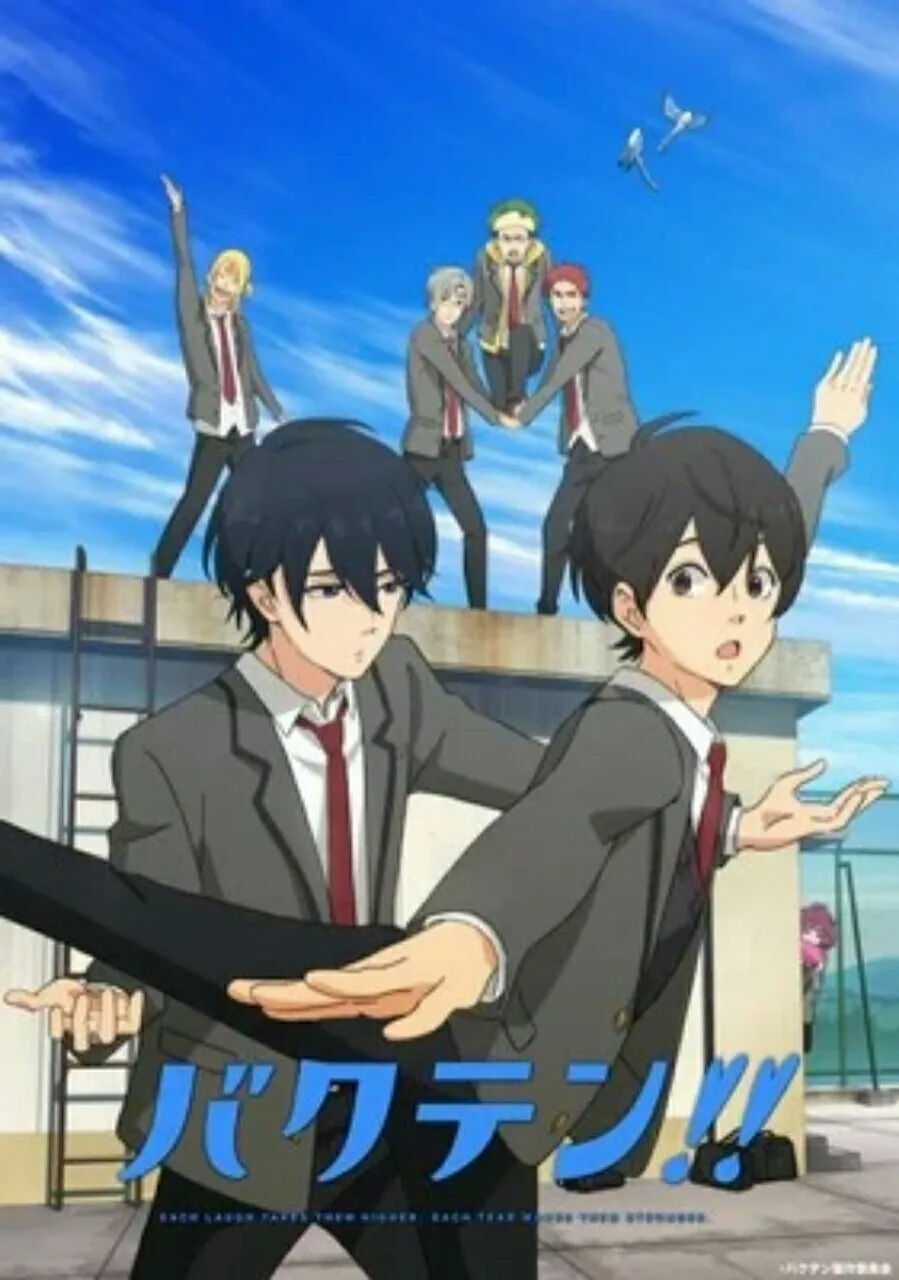 Video Promosi Keempat Anime Bakuten!! Memperdengarkan Lagu Penutup