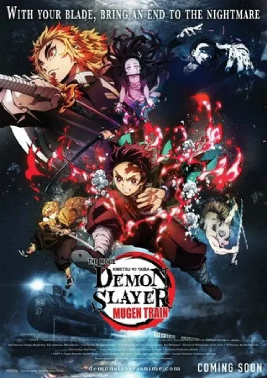 Seorang Pria Didakwa dengan Merekam Film Anime Demon Slayer Secara Ilegal