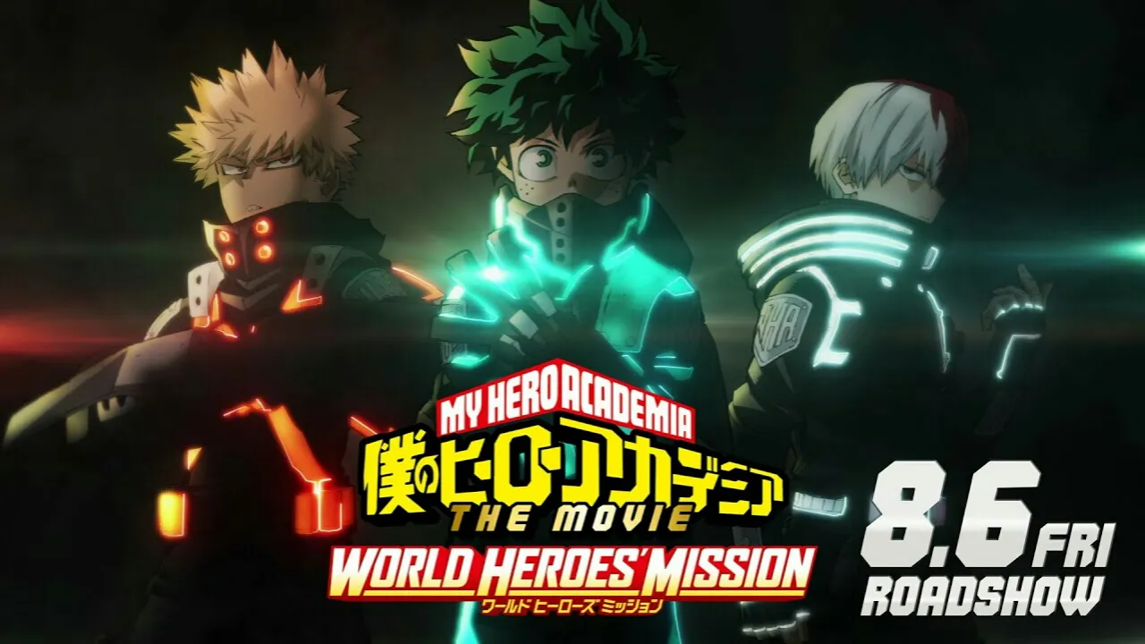 Film Anime My Hero Academia Ketiga Mengungkapkan Judul Lengkap dan Tanggal Pembukaannya dalam Teaser Pertama