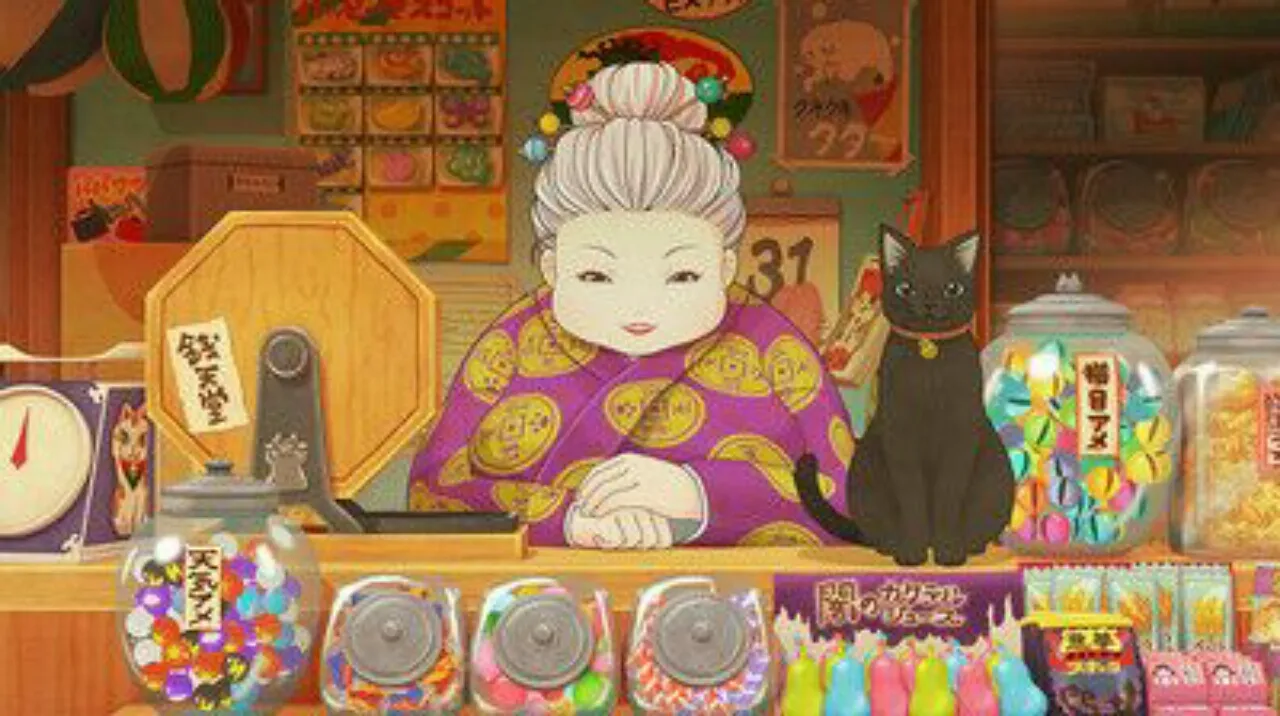 Anime TV Fushigi Dagashiya Zenitendō Diperankan oleh Wataru Takagi dan Ai Fairouz