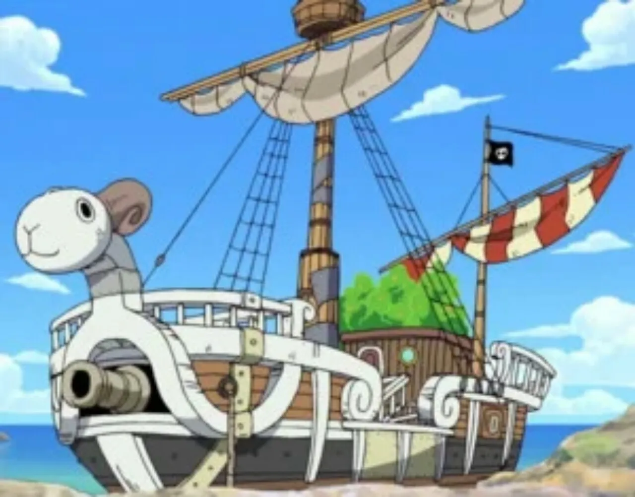 Para Pria Ditangkap karena Penangkapan Ikan secara Ilegal dengan Perahu yang Dinamakan "Going Merry," Kapal dari One Piece