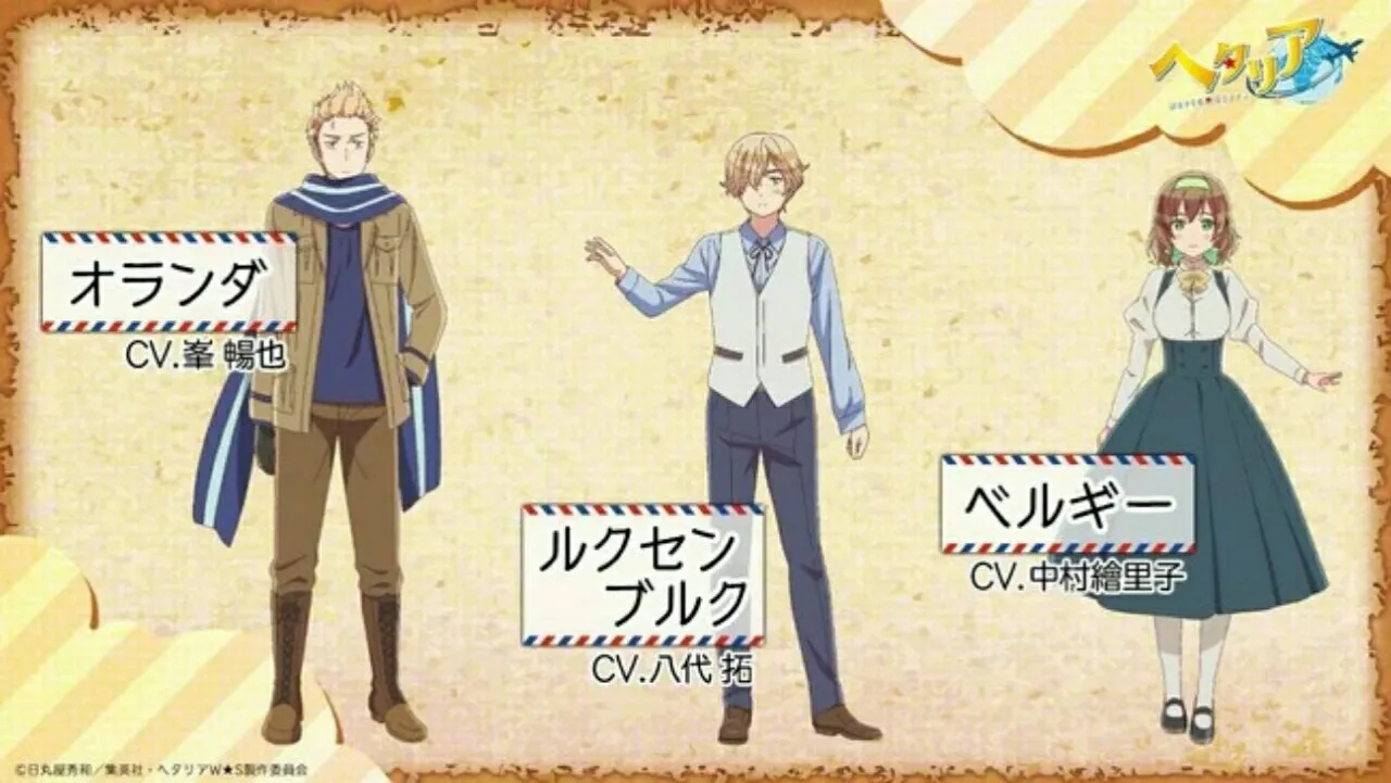 Anime Hetalia: World Stars Diperankan oleh Taku Yashiro