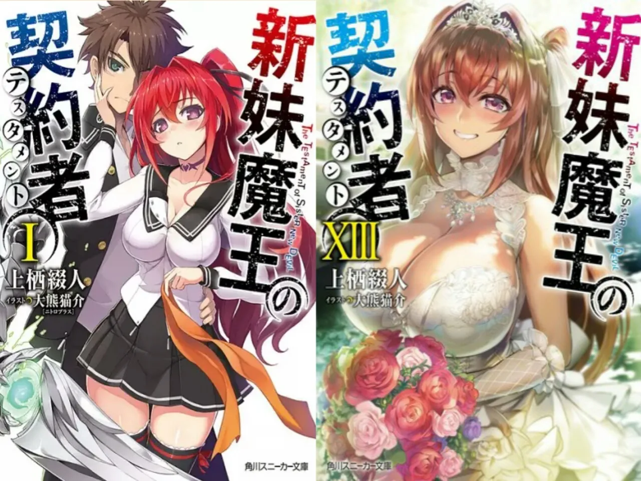 Seri Novel Ringan The Testament of Sister New Devil Berakhir dalam Volume Ke-13